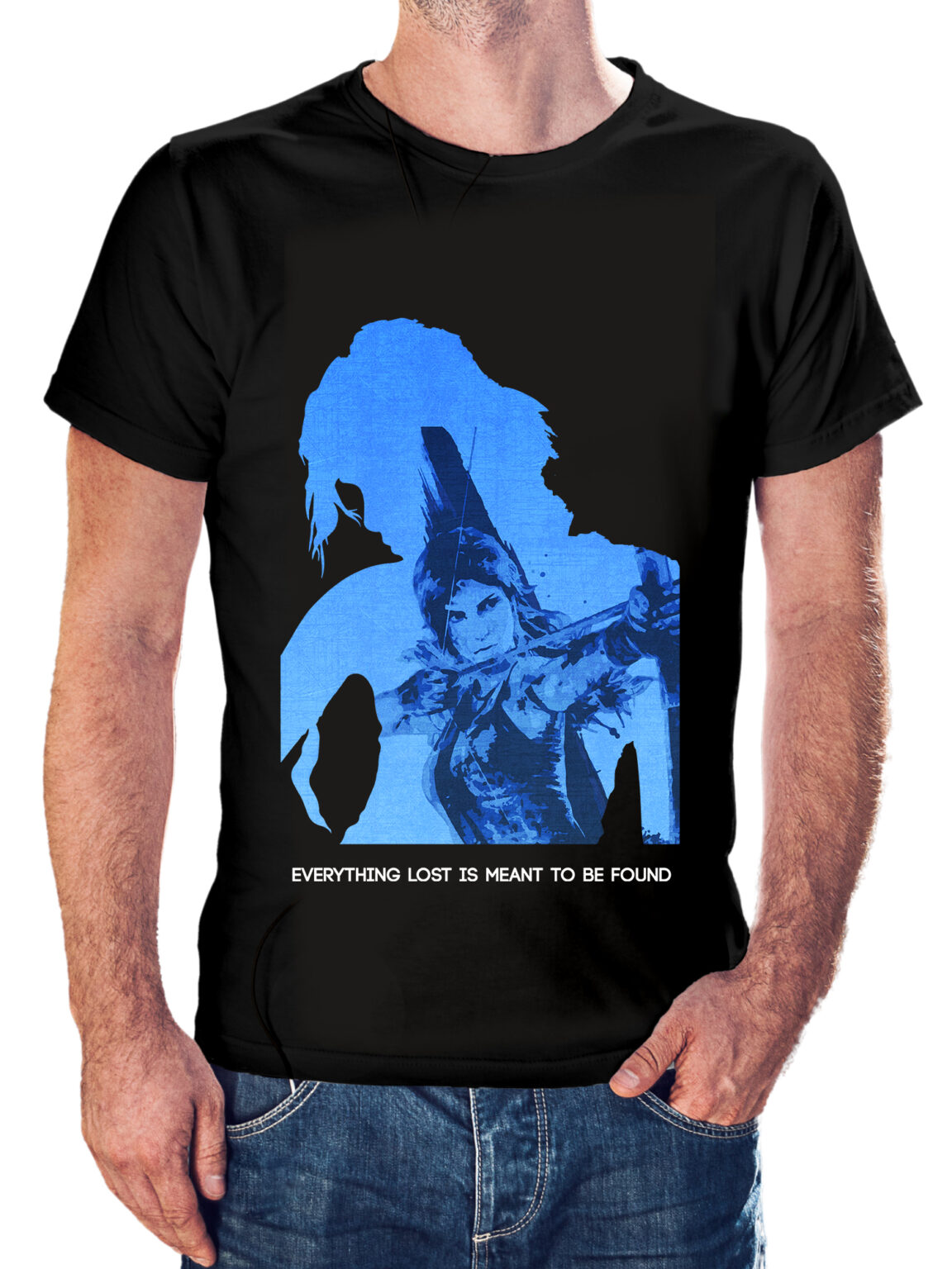 tomb raider lara croft tshirt india
