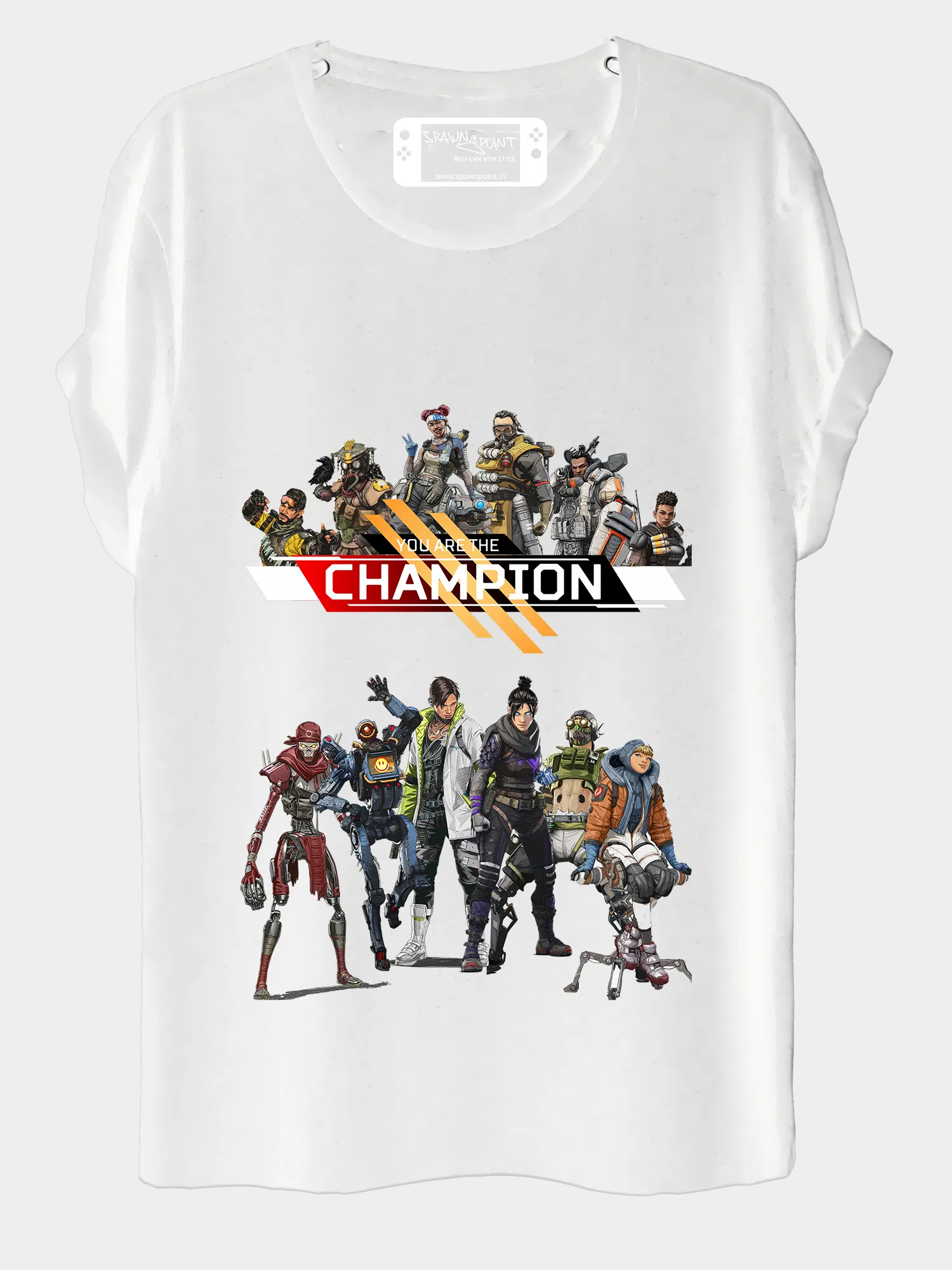 apex legends champions tshirt india