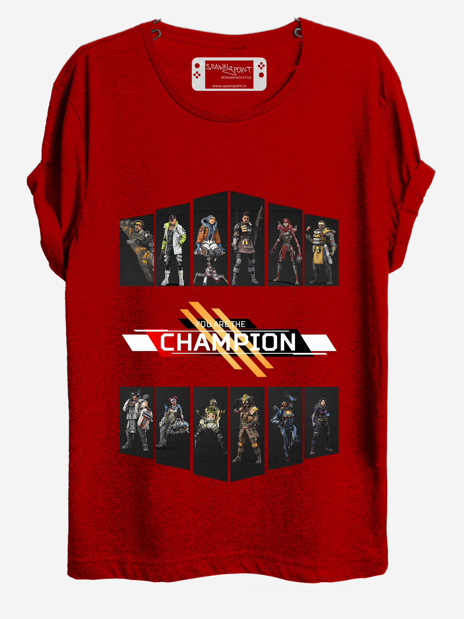 apex legends champions tshirt india