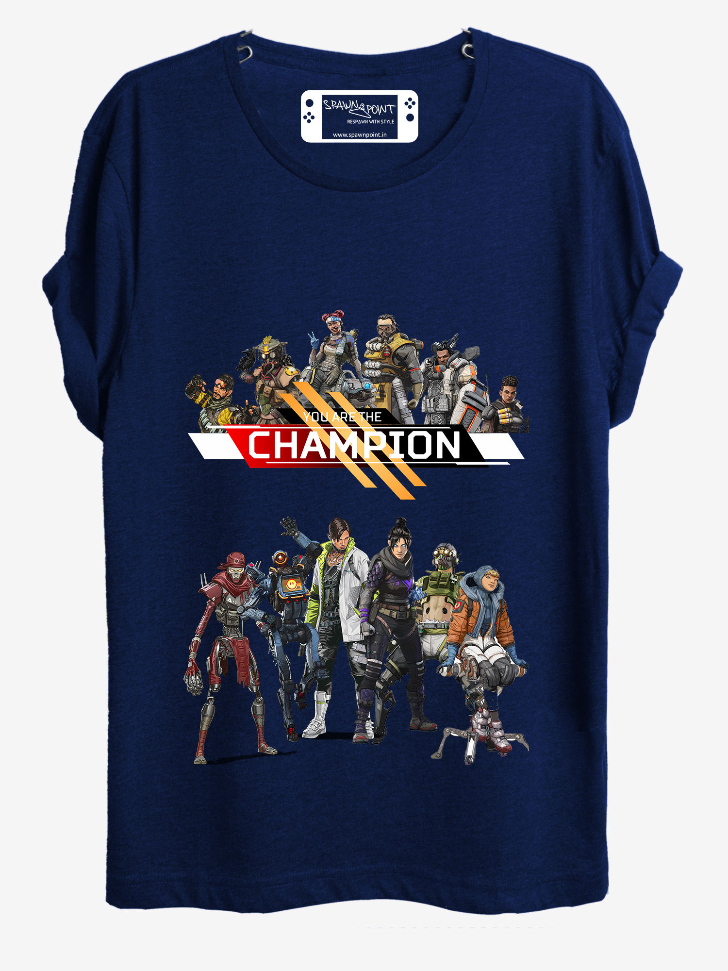 apex legends champions tshirt india