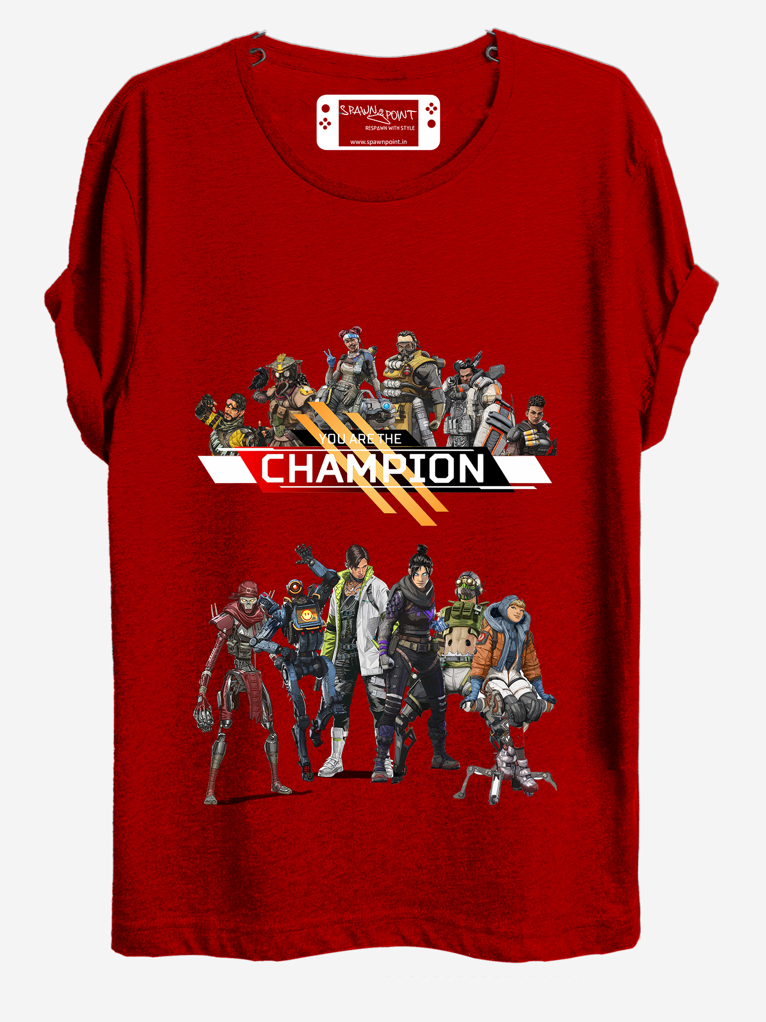 apex legends champions tshirt india