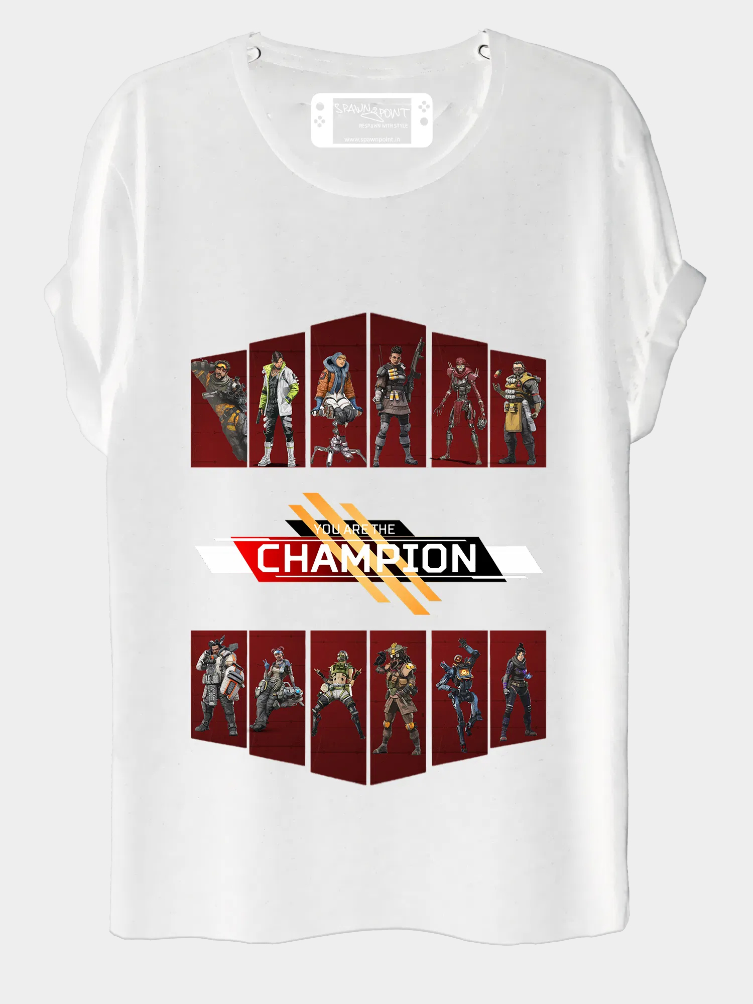apex legends champions tshirt india