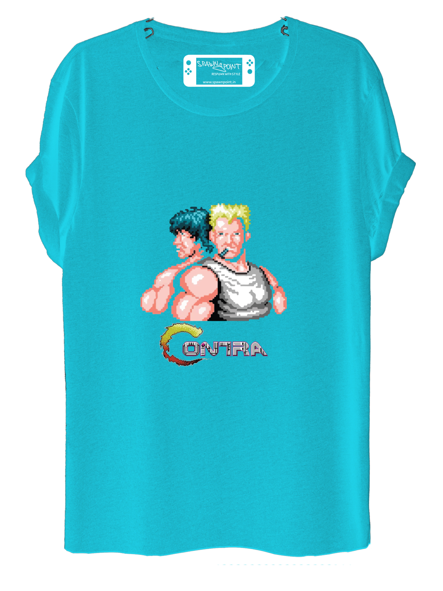 contra gaming tshirt