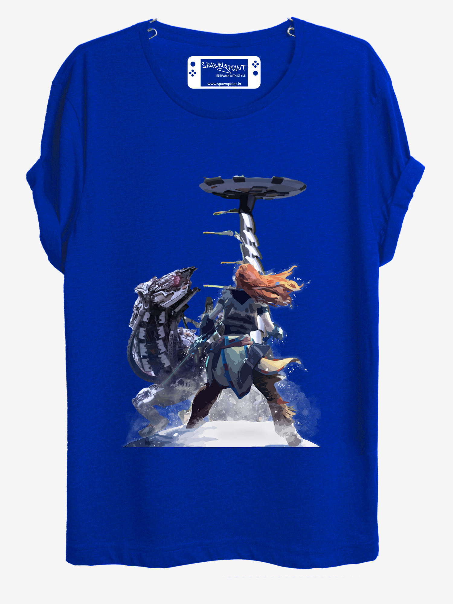horizon royal blue horizon gaming tshirt india