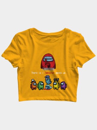 among us gaming crop top india