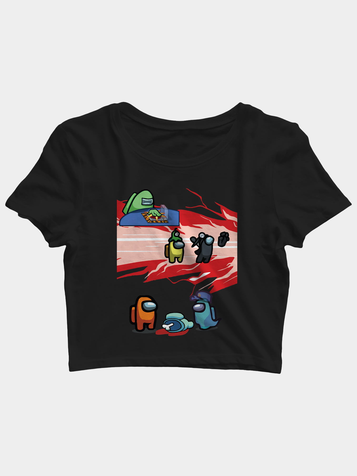 among us crop top india