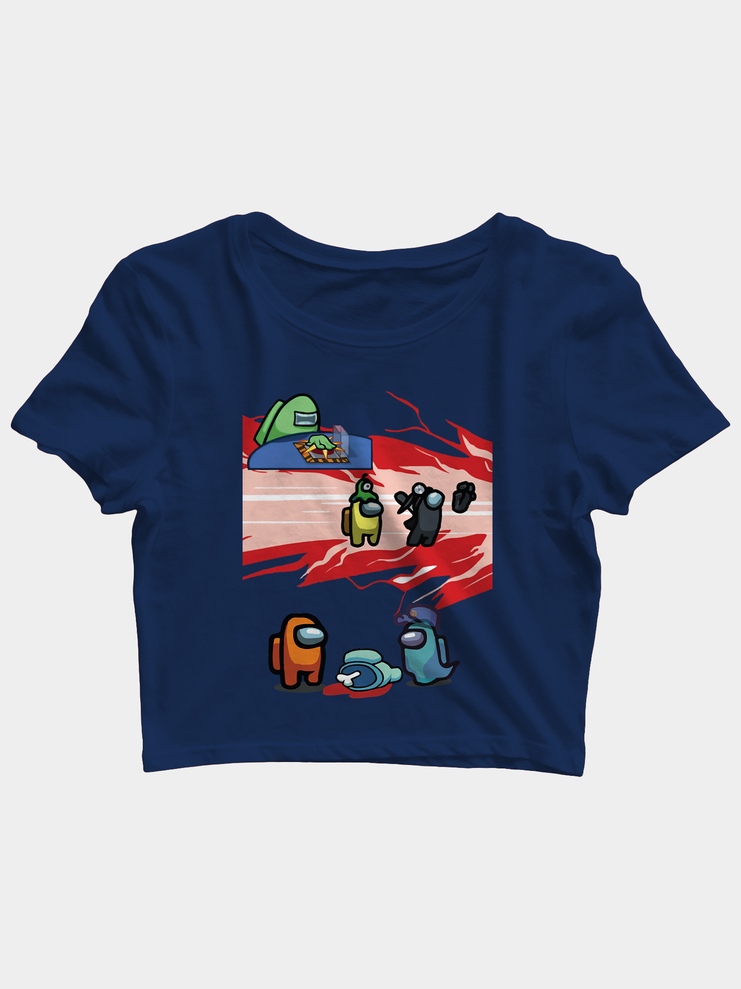 among us crop top india