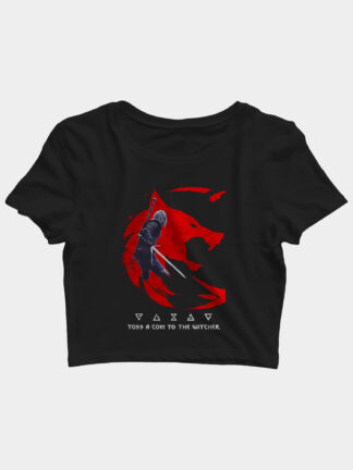 witcher gaming crop top india