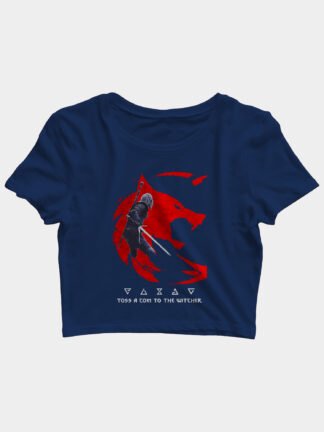 witcher gaming crop top india
