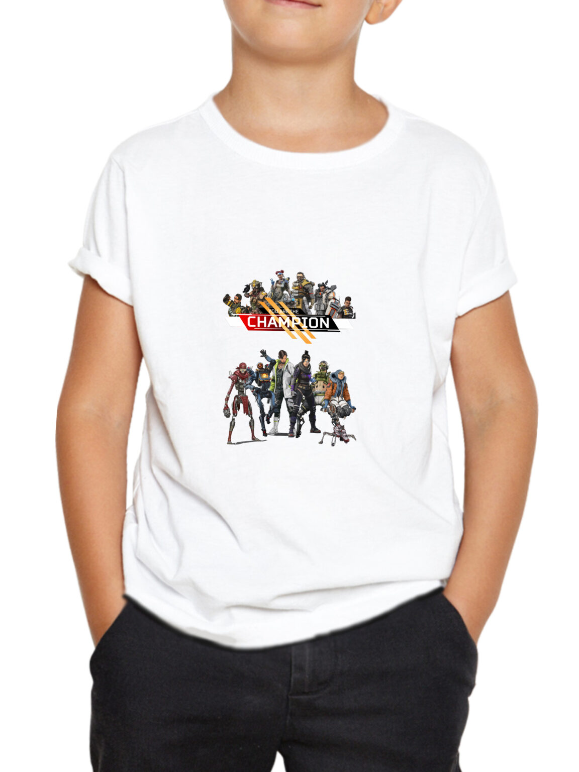 apex legends champion kids tshirt