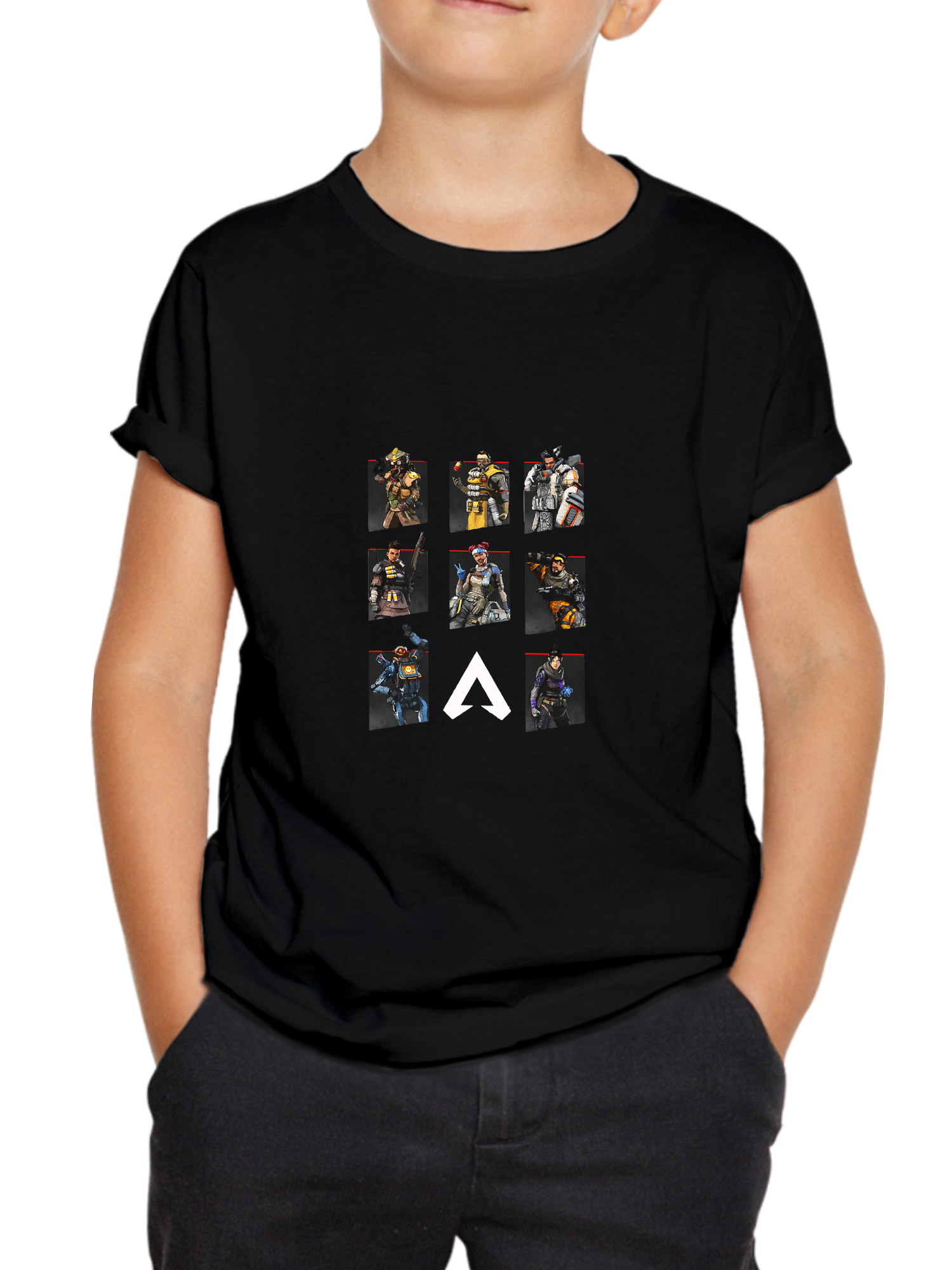 al black apex legends kids tshirt india