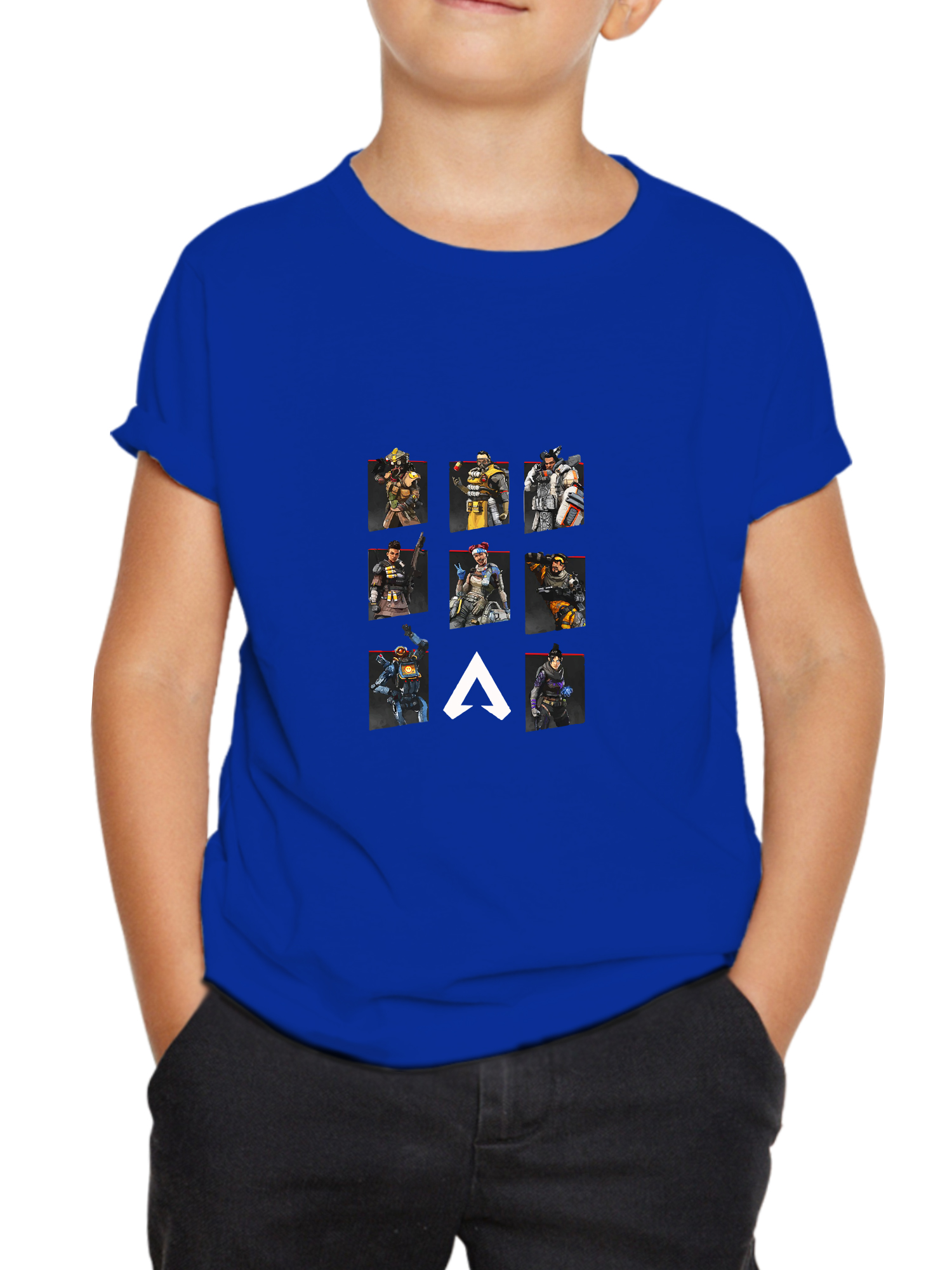 al royal blue apex legends kids tshirt india