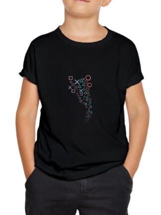 playstation symbol kids tshirt