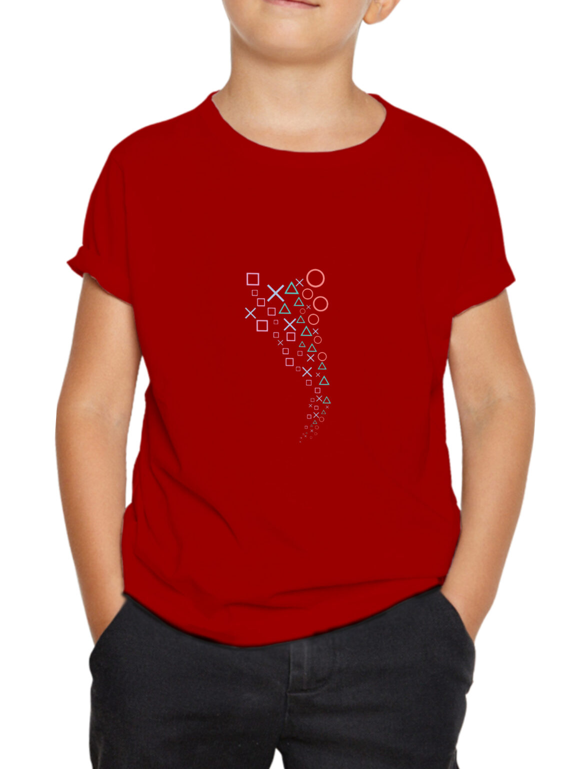 playstation symbol kids tshirt