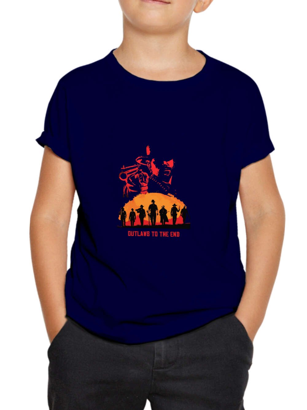 red dead redemption kids tshirt