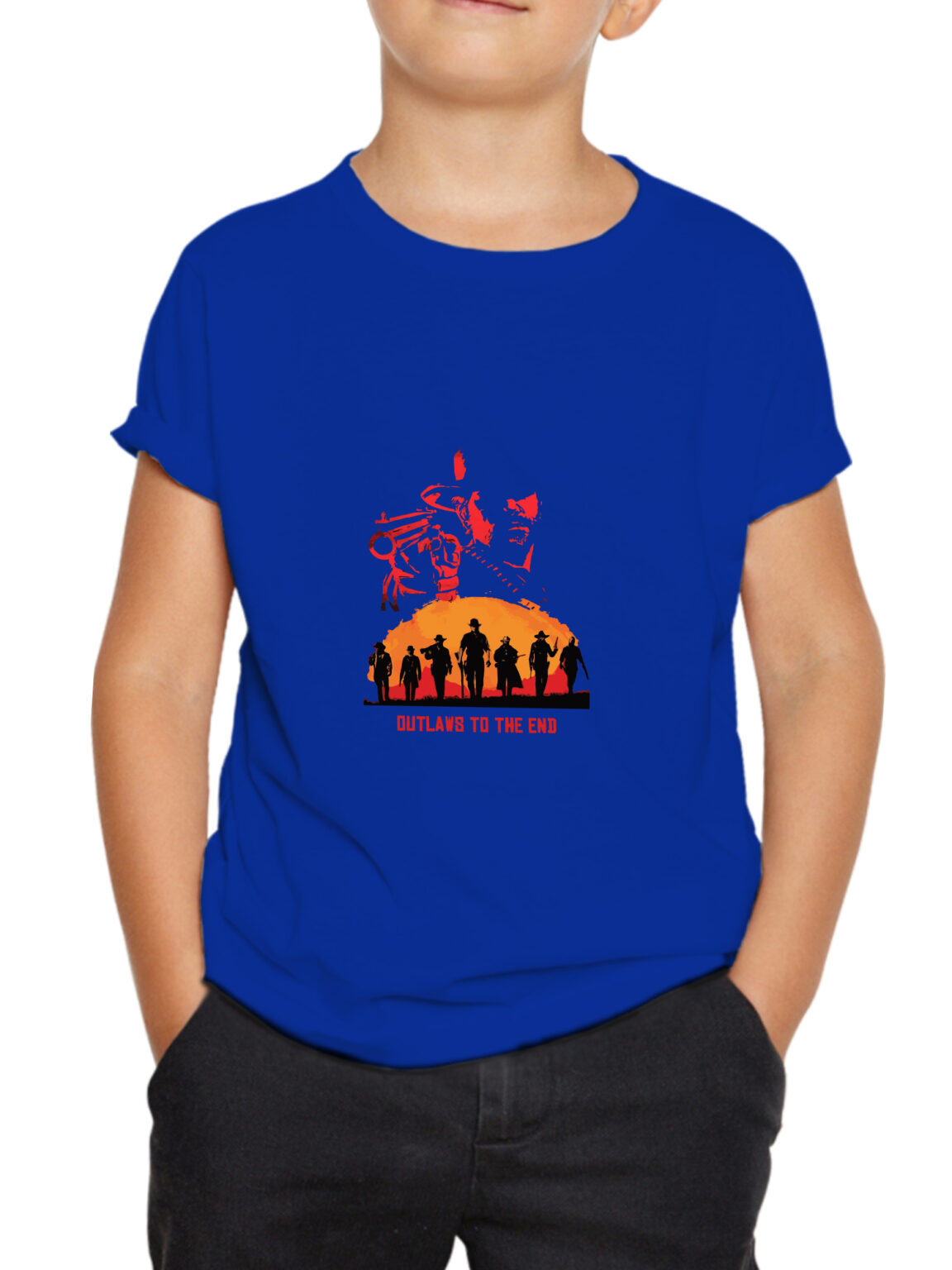 red dead redemption kids tshirt