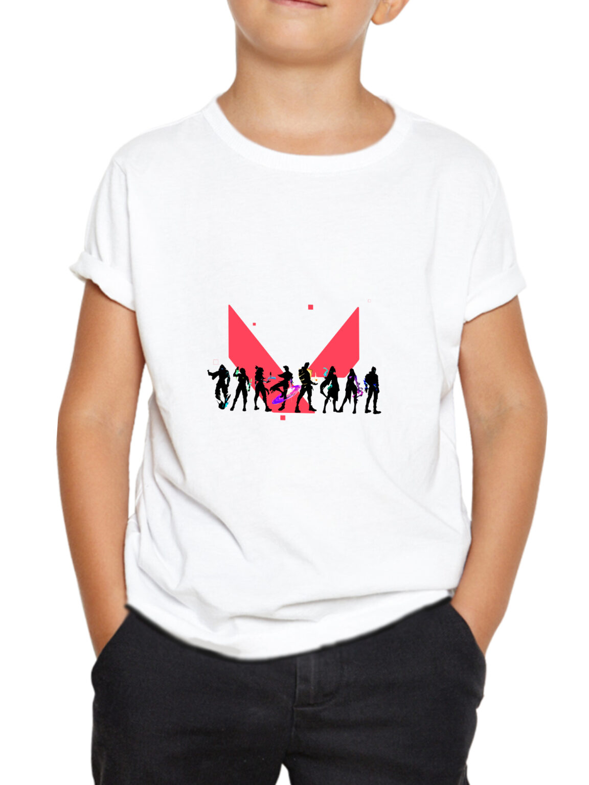 valorant kids tshirt