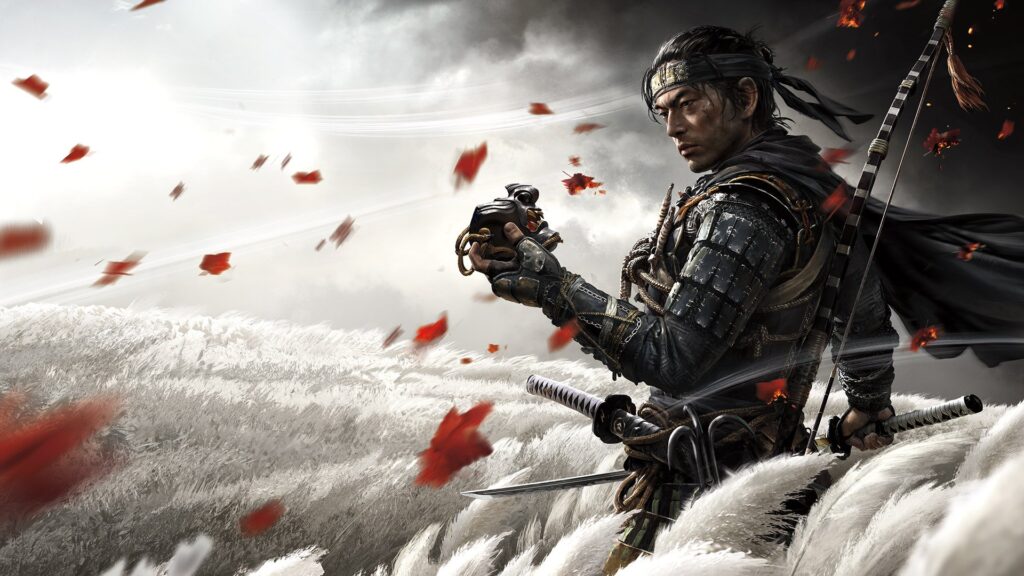 ghost of tsushima t-shirt india