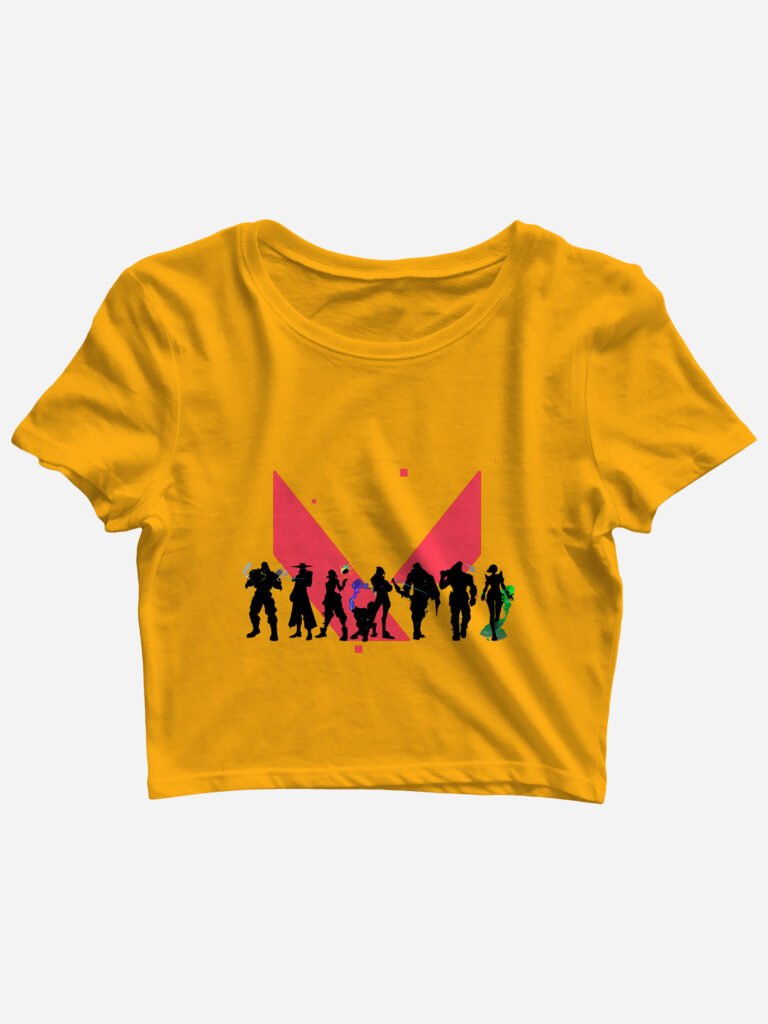 Valorant Crop Top India