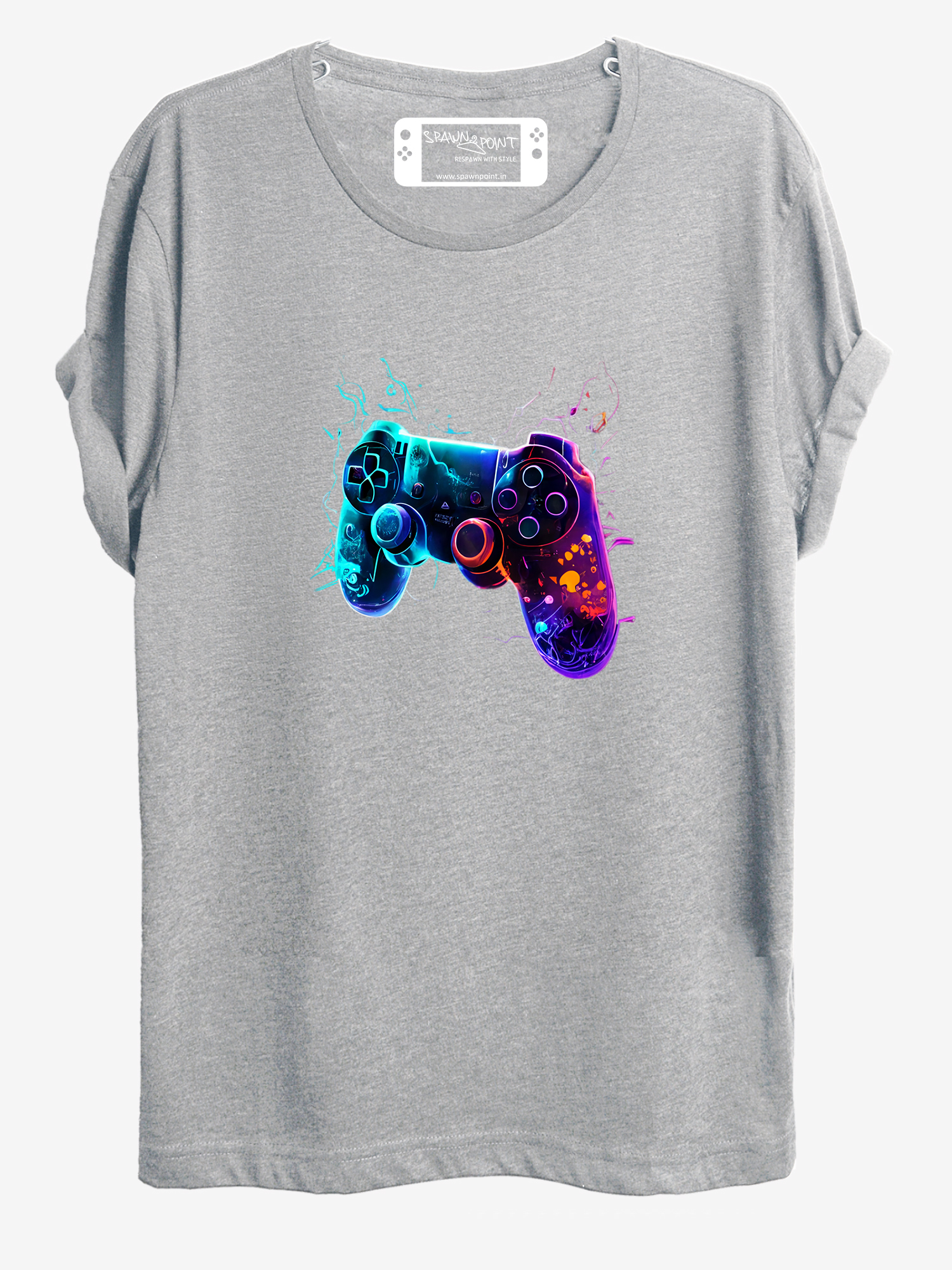 PlayStation Controller Glow T-Shirt | Spawnpoint | Premium Gaming ...
