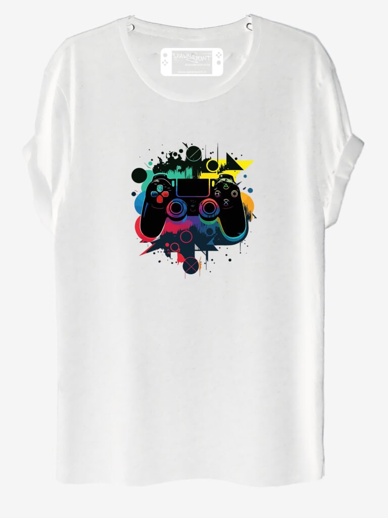 PlayStation Controller Graffiti T-Shirt