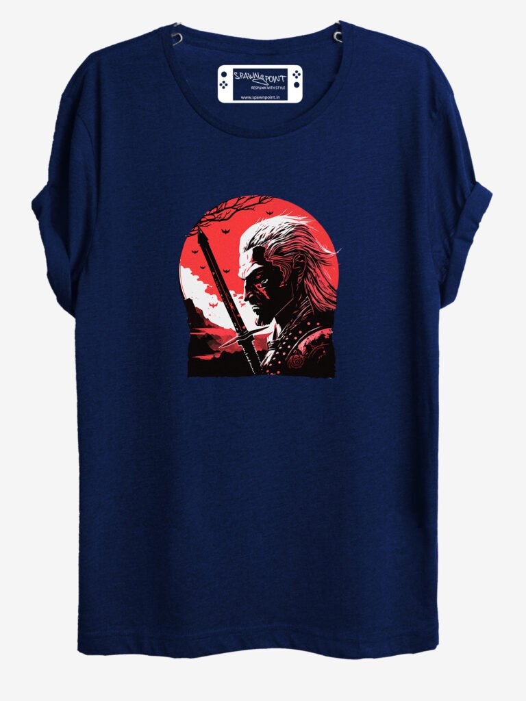 Witcher 2 T-Shirt - Navy Blue